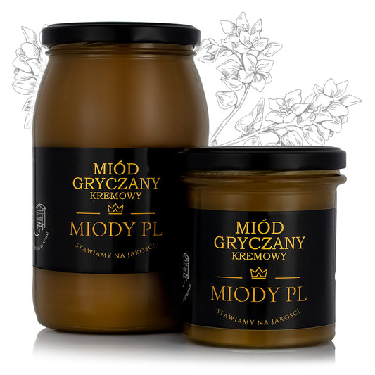 Miód gryczany kremowy
