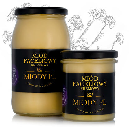 Miód faceliowy kremowy