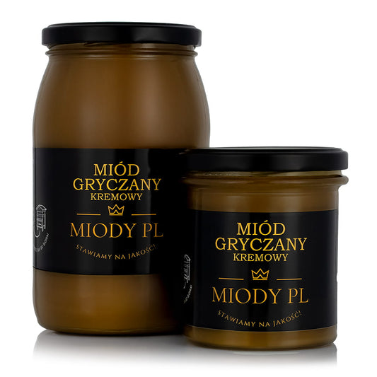 Miód gryczany kremowy