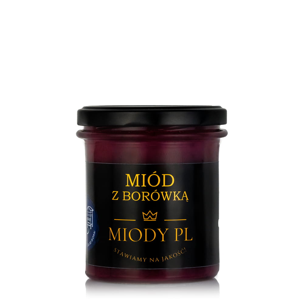 Miód z borówką - 430 g
