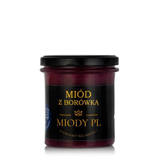 Miód z borówką - 430 g
