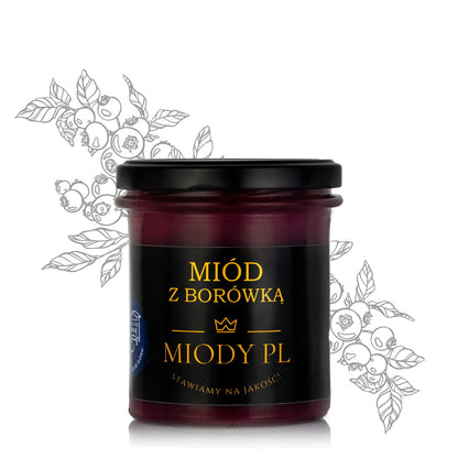 Miód z borówką - 430 g