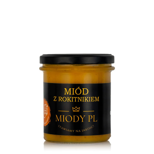 Miód z rokitnikiem - 430 g
