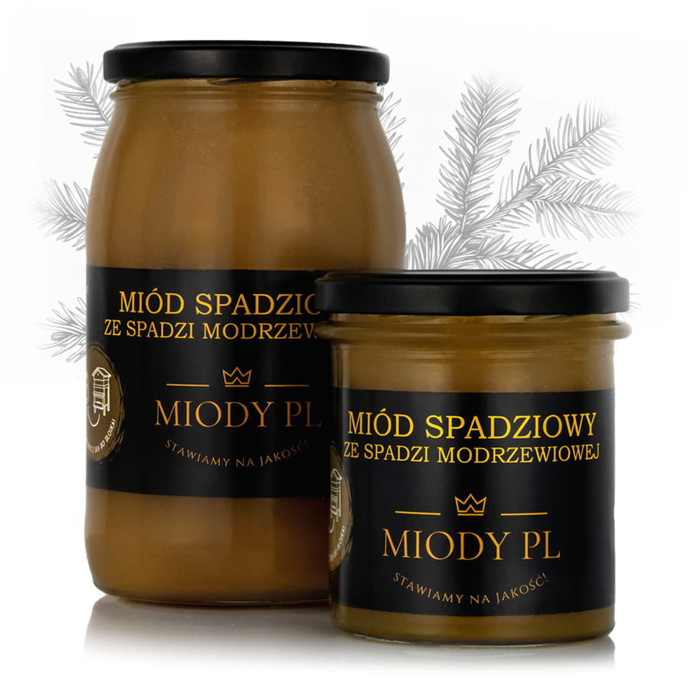 Miód spadziowy ze spadzi modrzewiowej